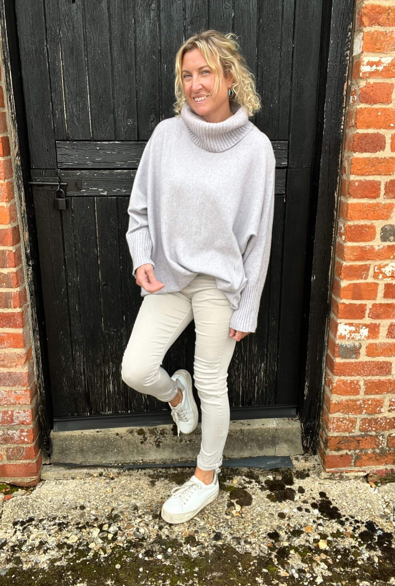 Skinny Joggers | Stone