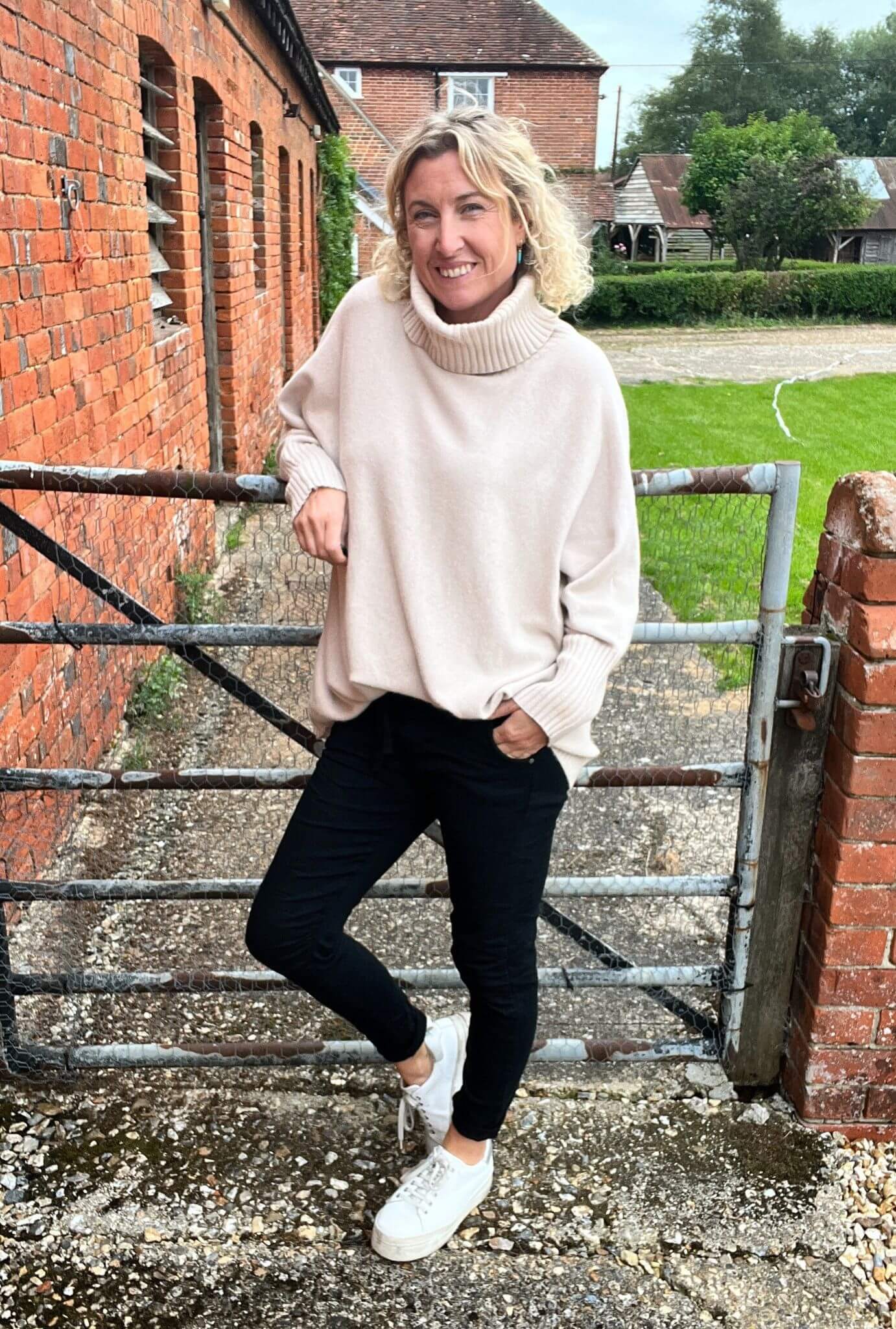 Arabella Roll Neck | Oatmeal
