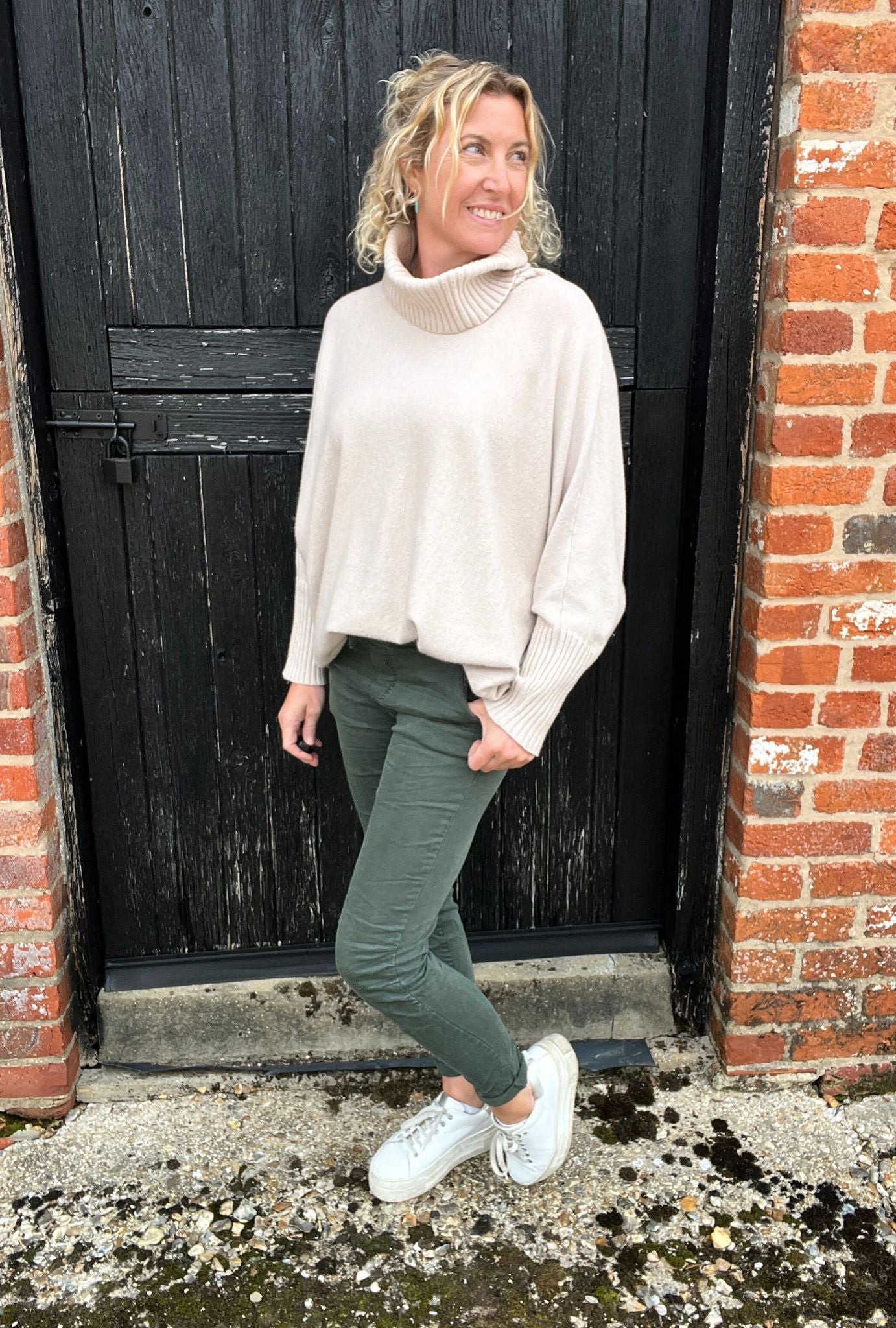Skinny Joggers | Forest Green
