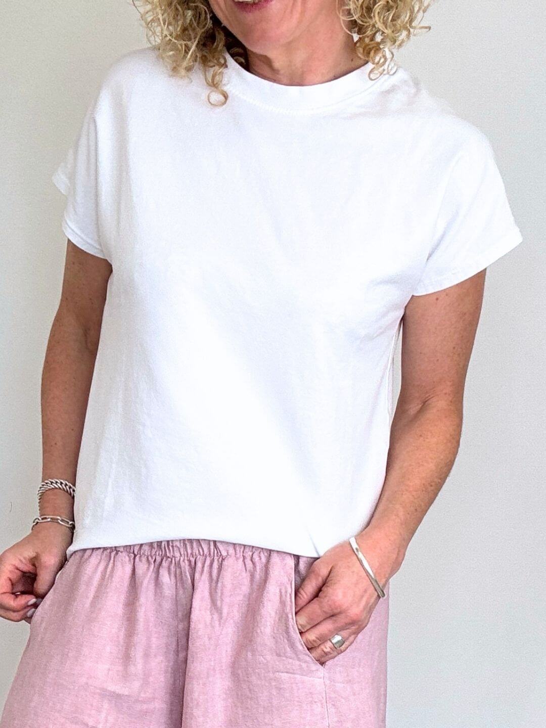 The Milan Tee | White