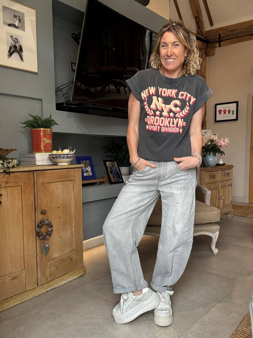 Carnaby Barrel Jeans | Grey (NEW)