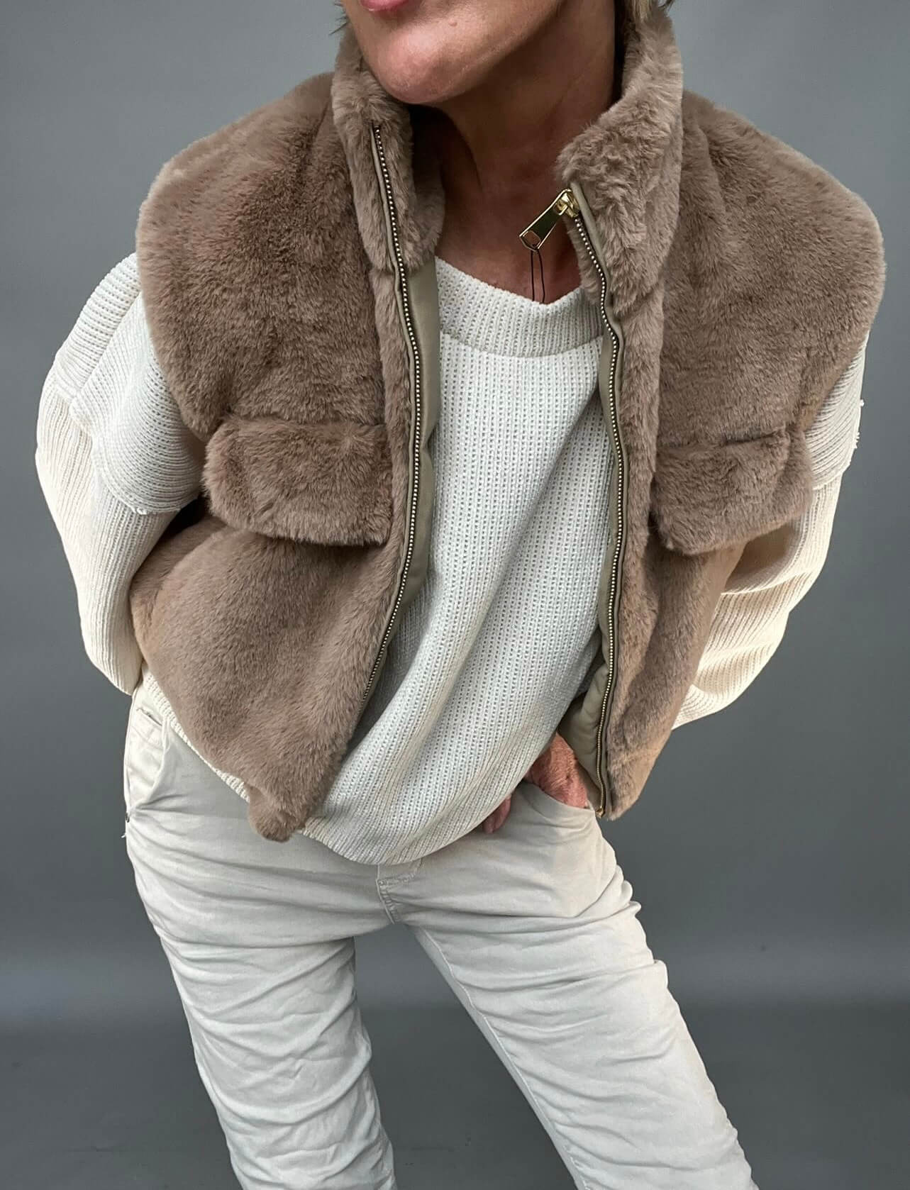 Camden Gilet | Mocha
