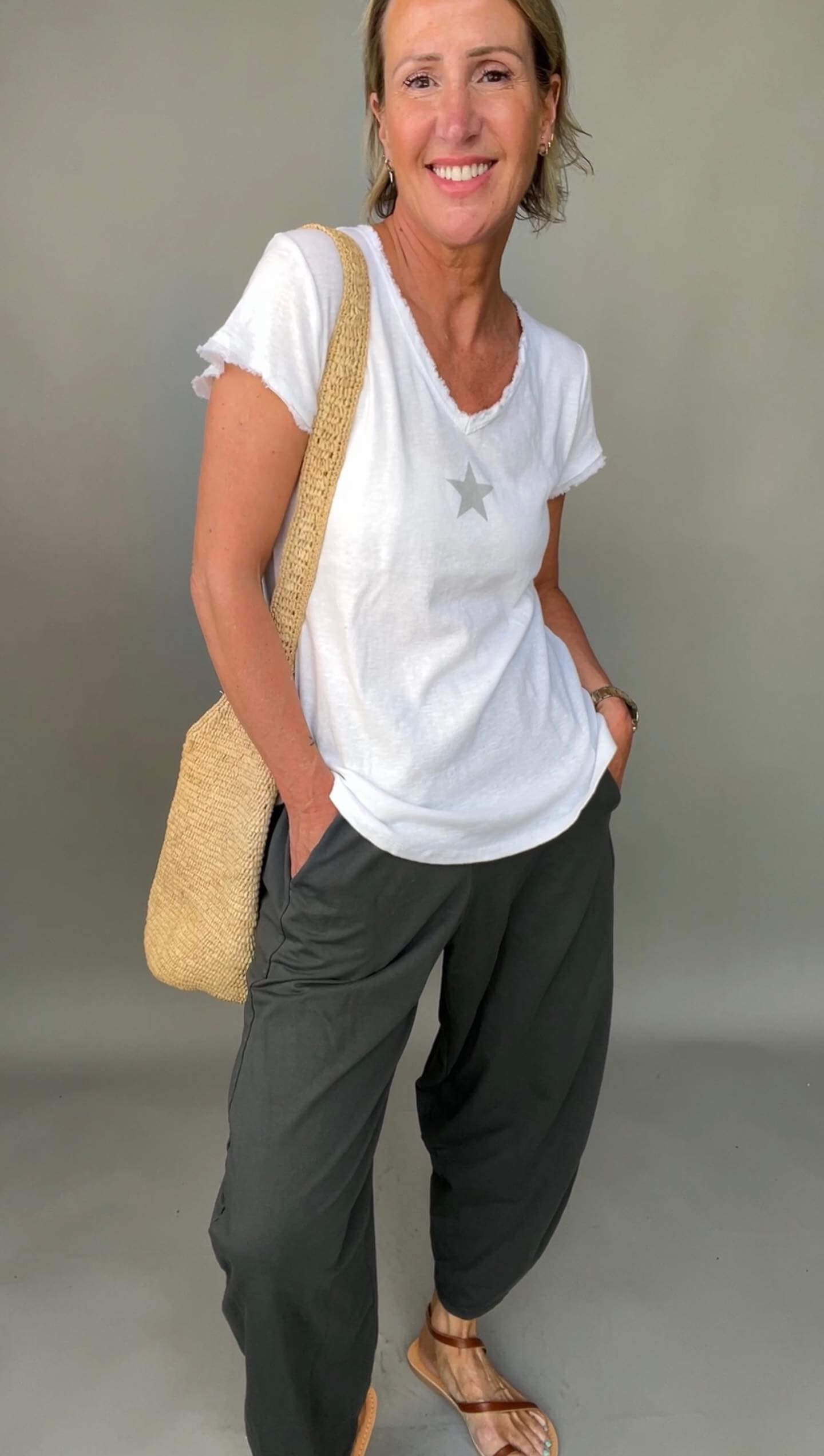 Barrel Joggers | Charcoal