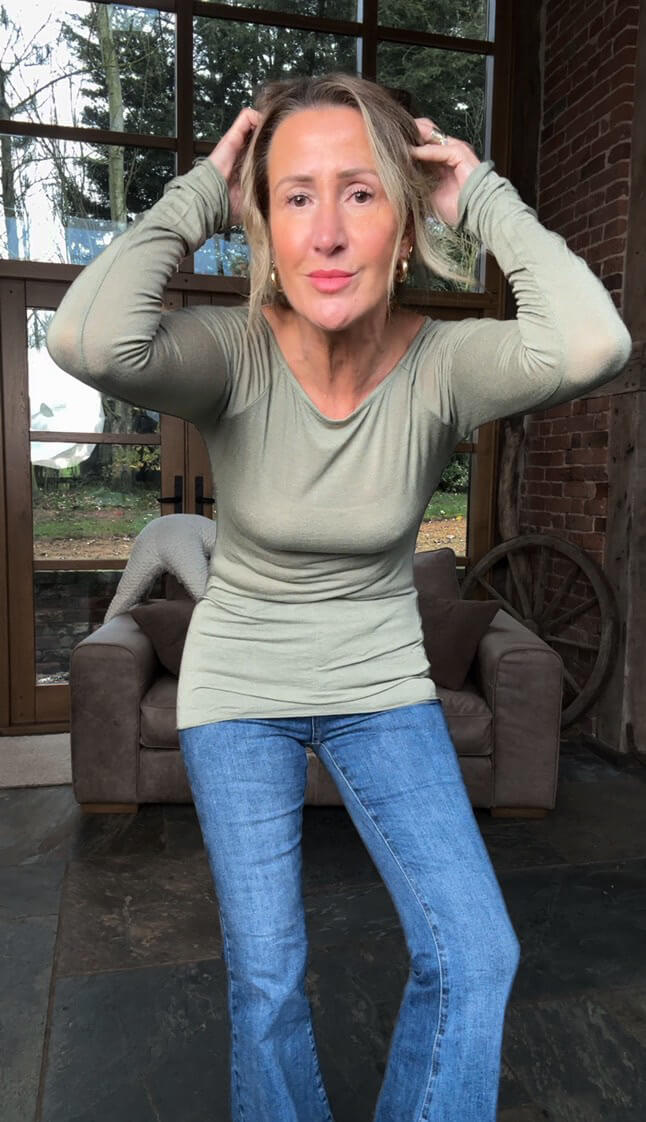 N&Willow Body Hugs | LIGHT KHAKI