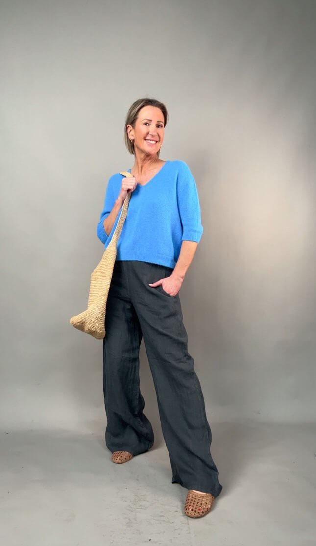 Nina Knits | Sapphire Blue