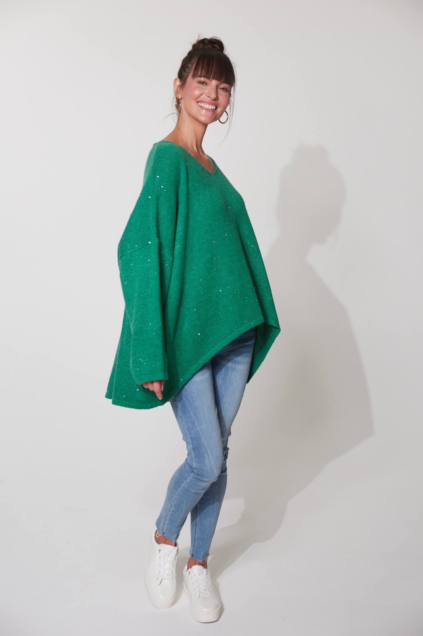 Emerald Sparkle Jumper