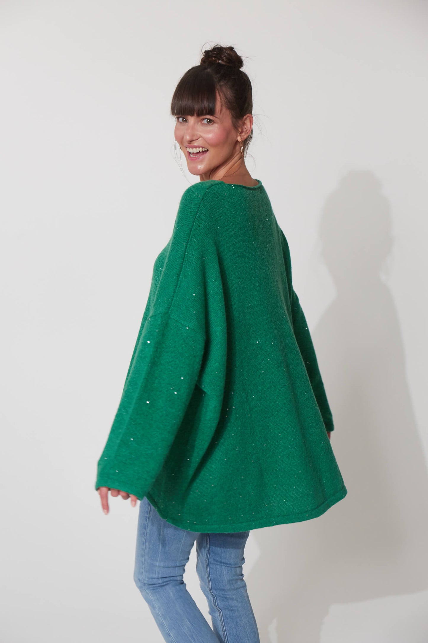 Emerald Sparkle Jumper