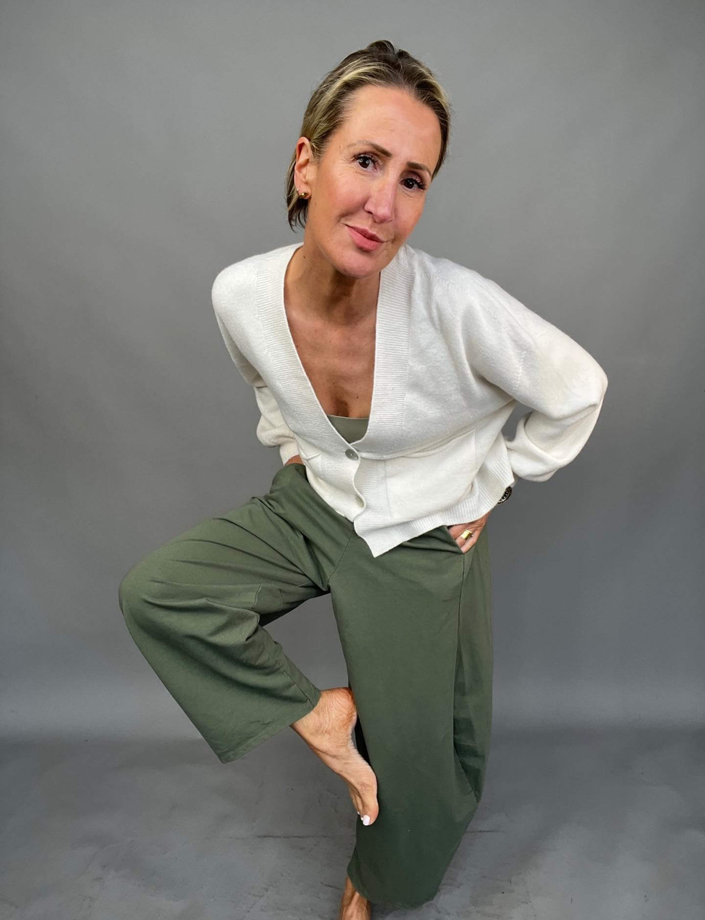 Barrel Joggers | Khaki