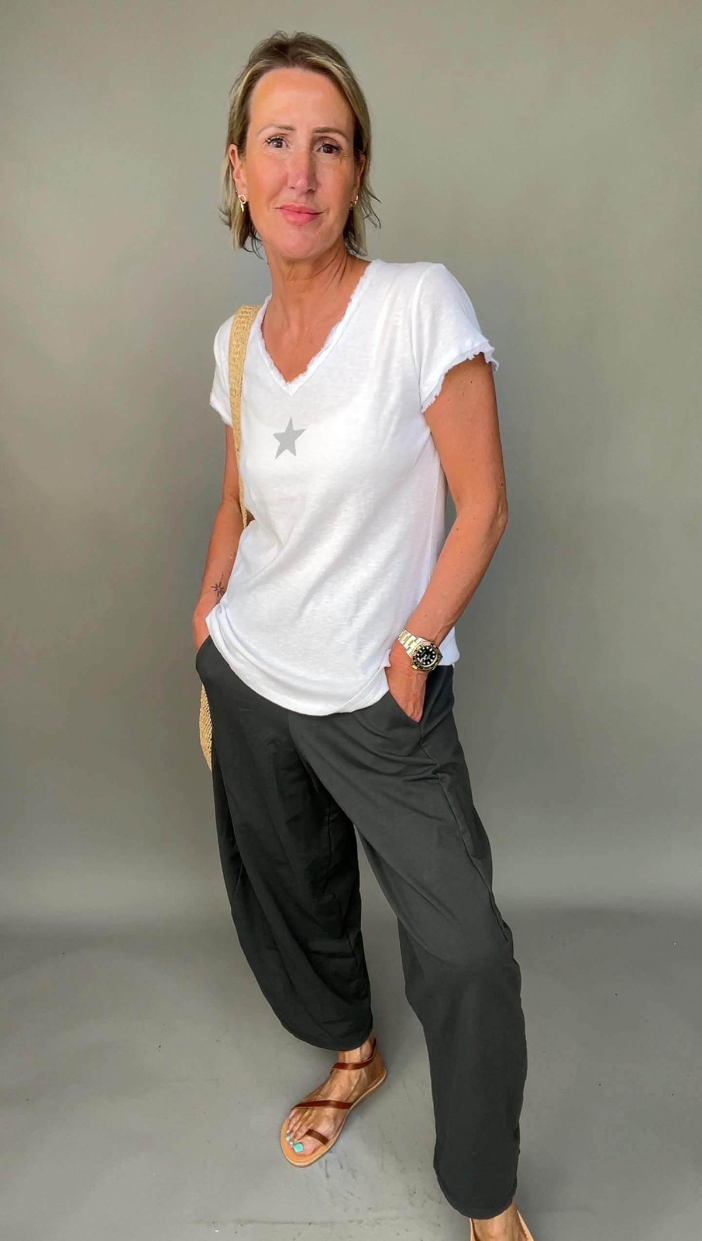 Barrel Joggers | Charcoal