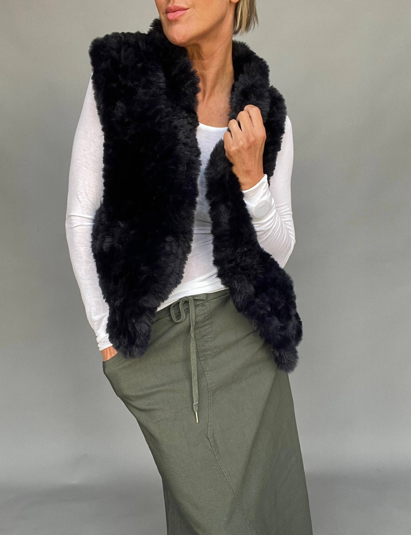 Portobello Gilet | Navy