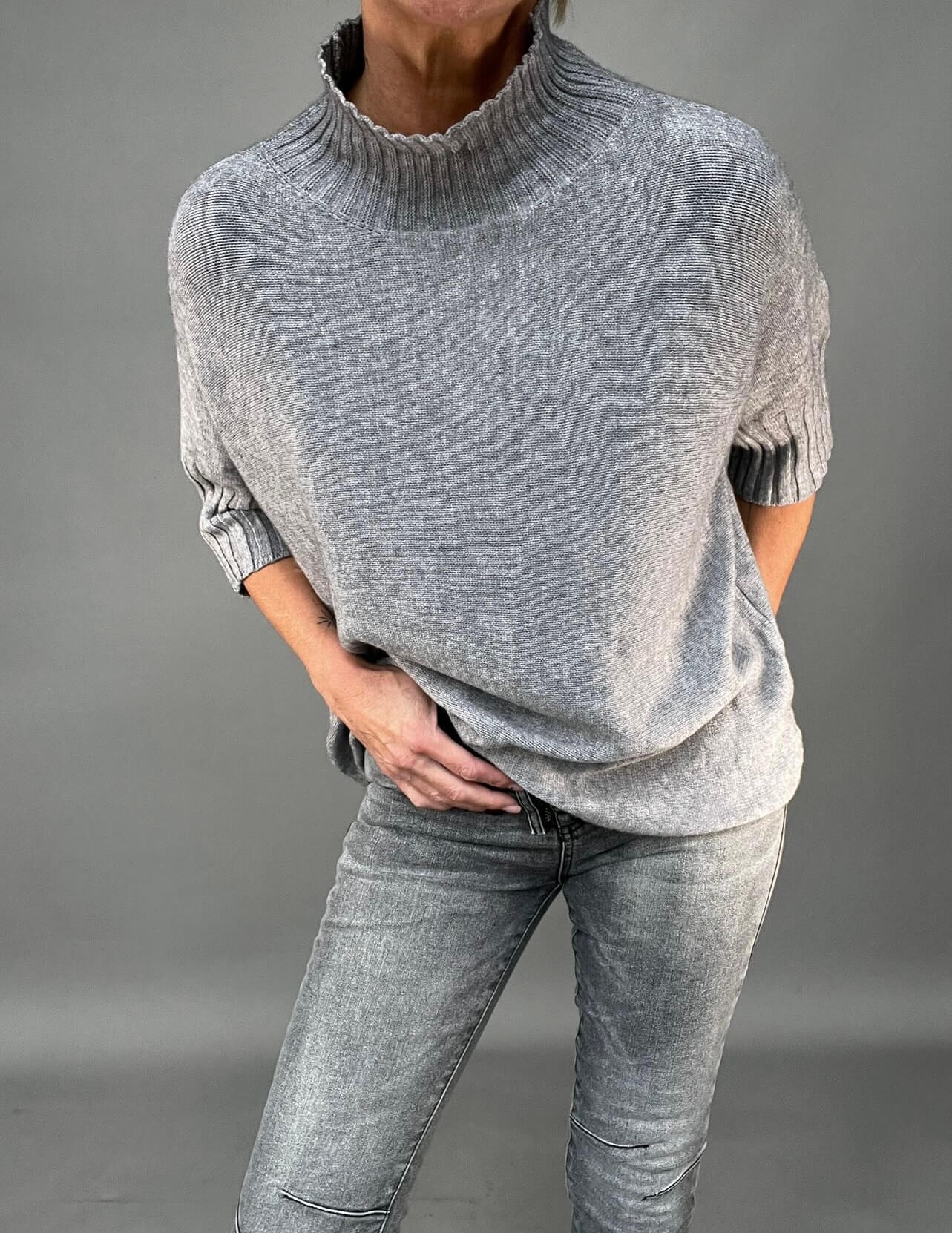 New York Knit | Grey