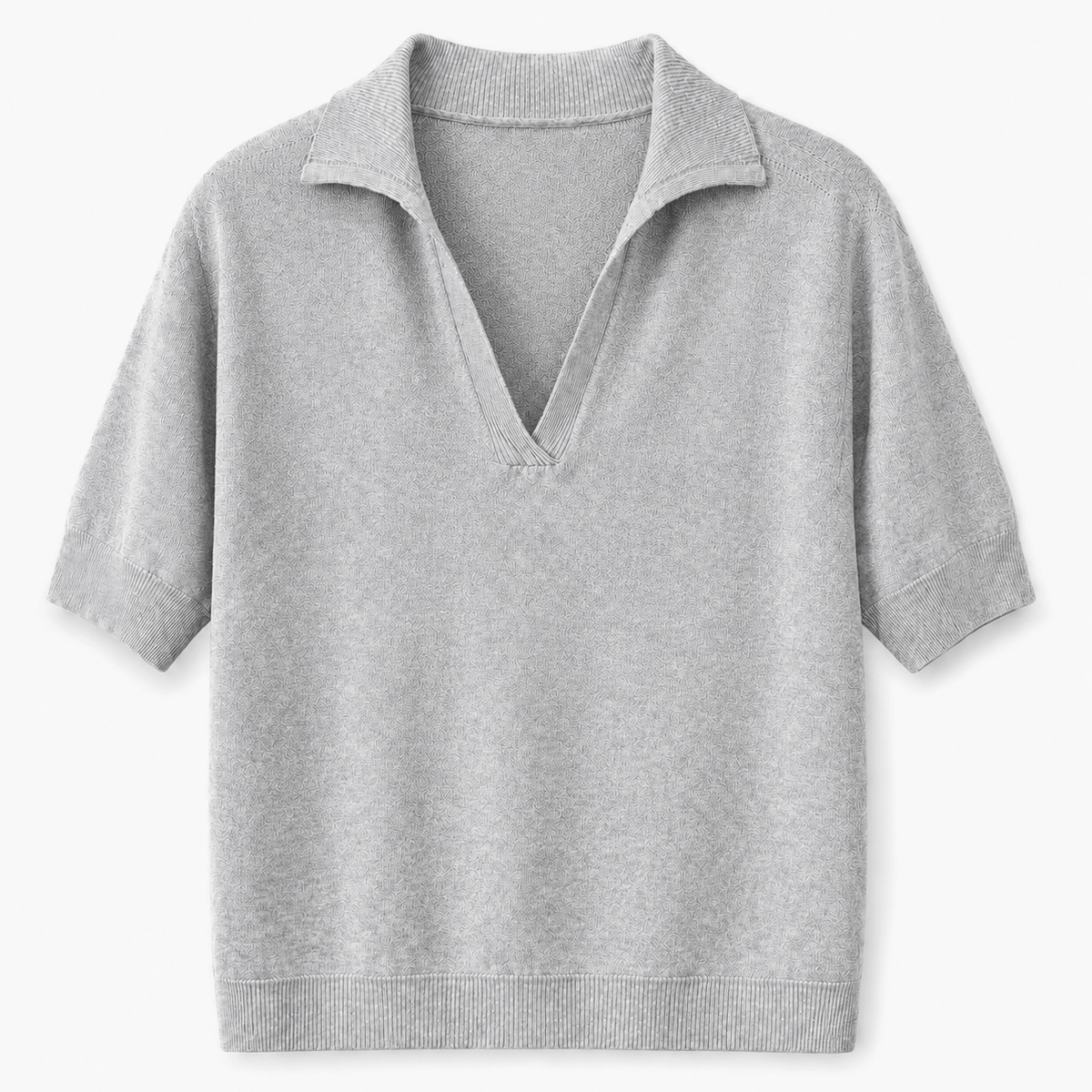 Varley Polo Knit | Grey