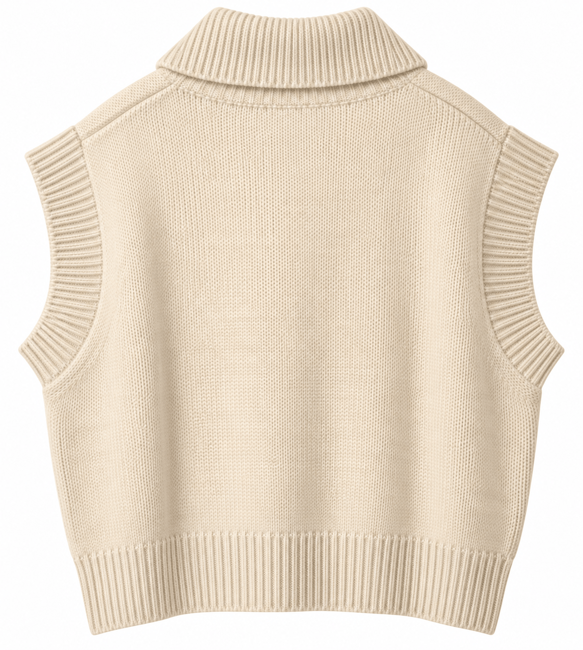 The Monty Knitted Gilet | Ivory