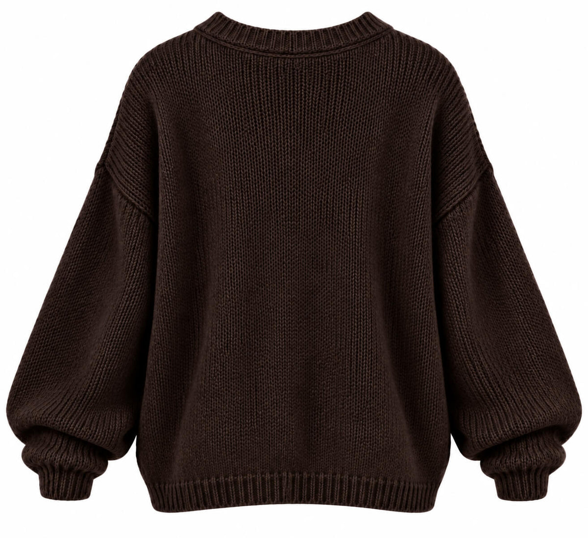 Fleur Cardigan | Dark Chocolate