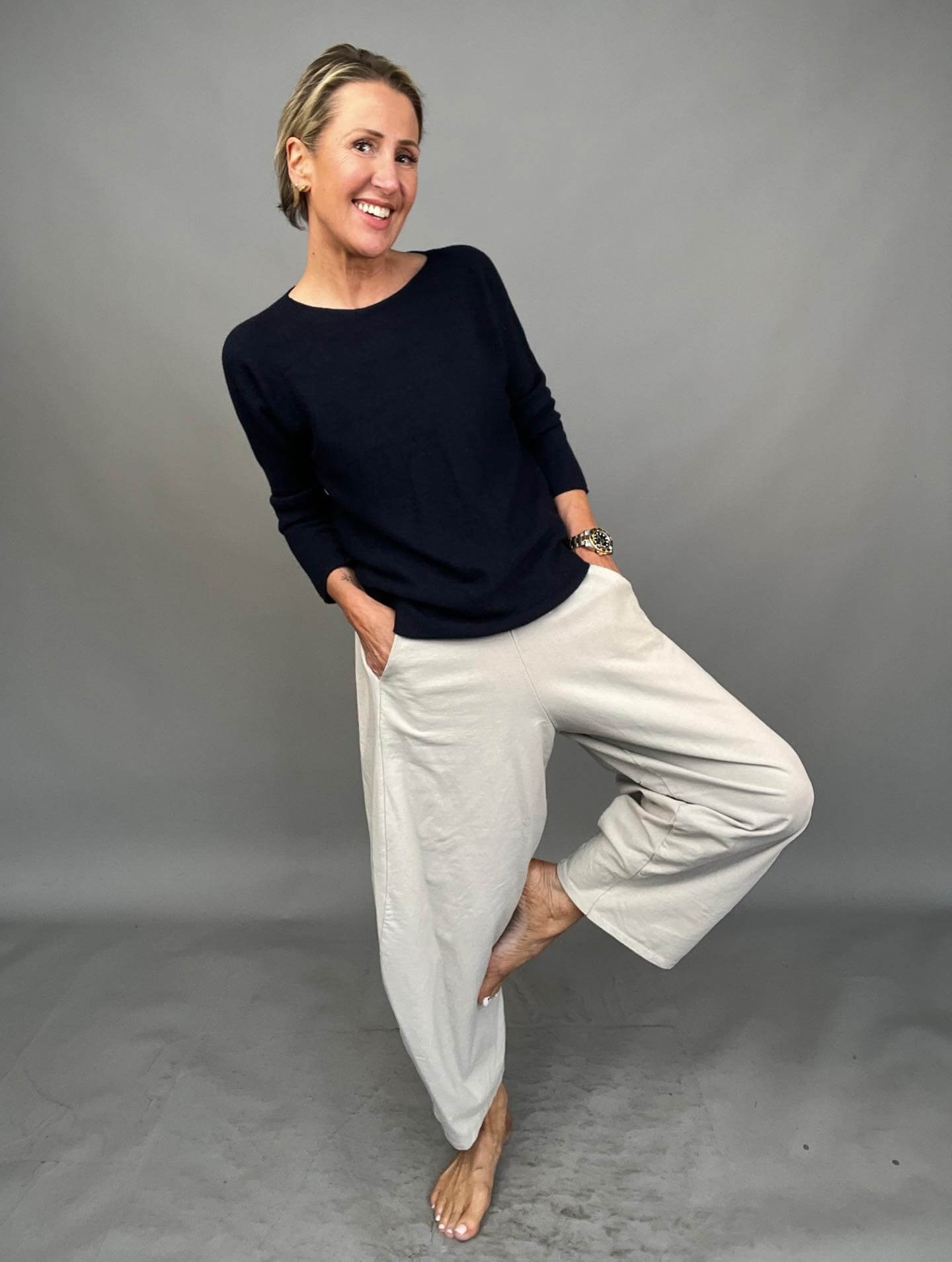 Barrel Joggers | BEIGE