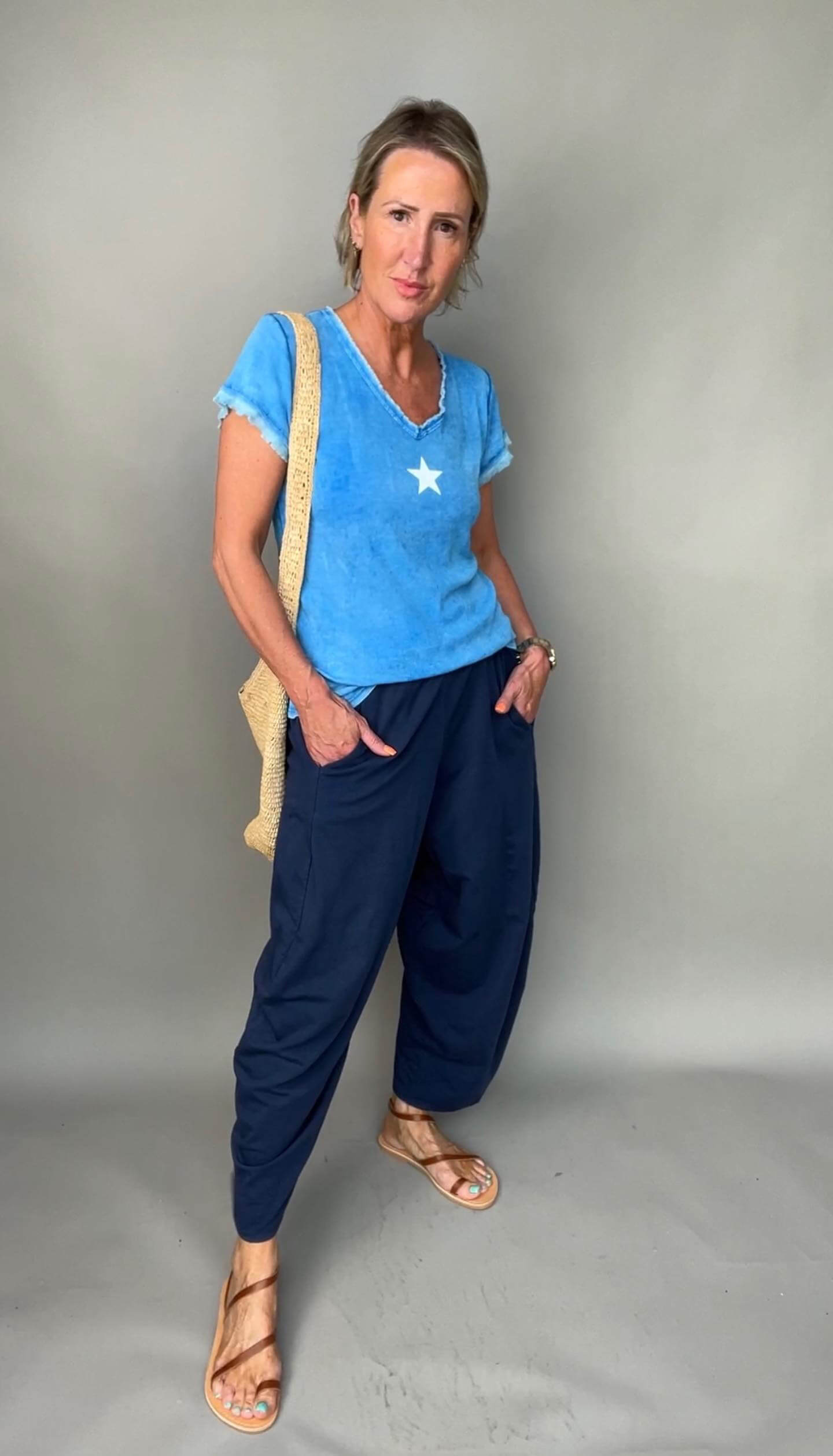 Barrel Joggers | Navy