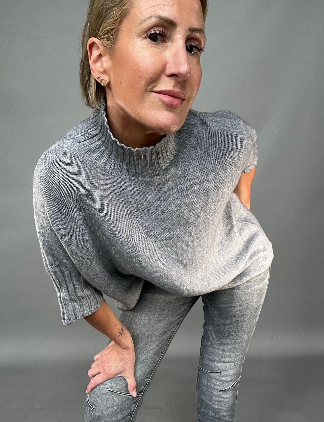 New York Knit | Grey