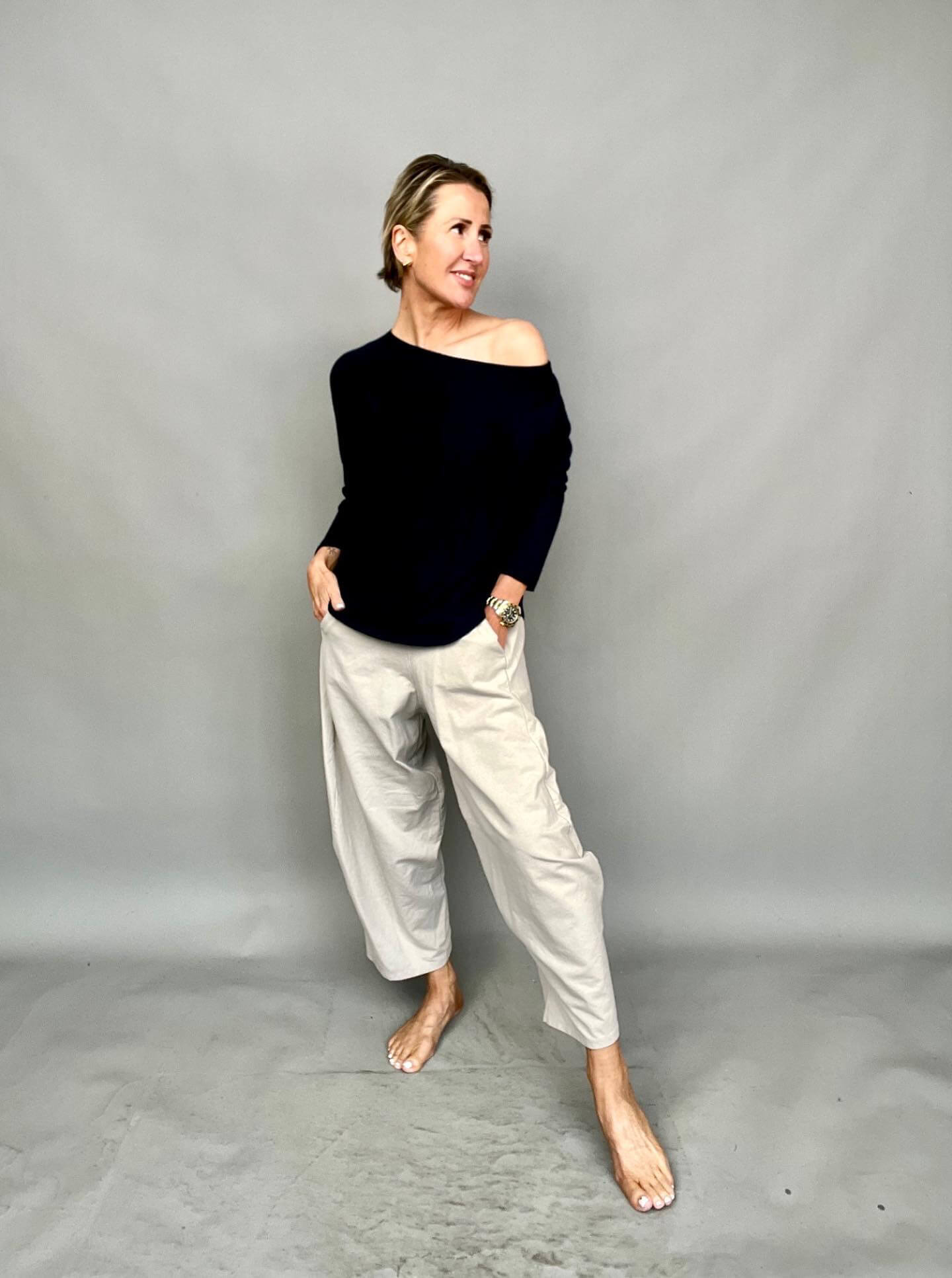 Barrel Joggers | BEIGE