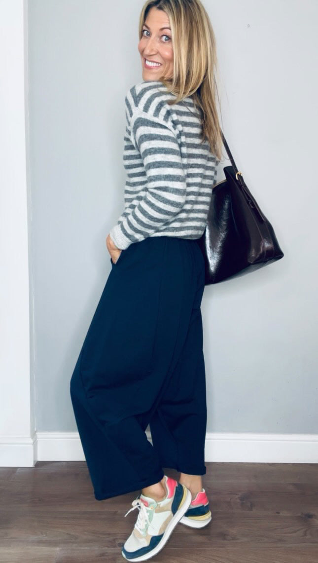 Barrel Joggers | Navy