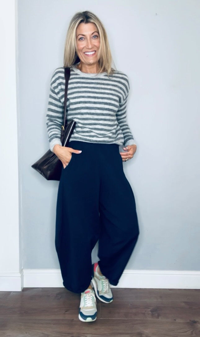 Barrel Joggers | Navy