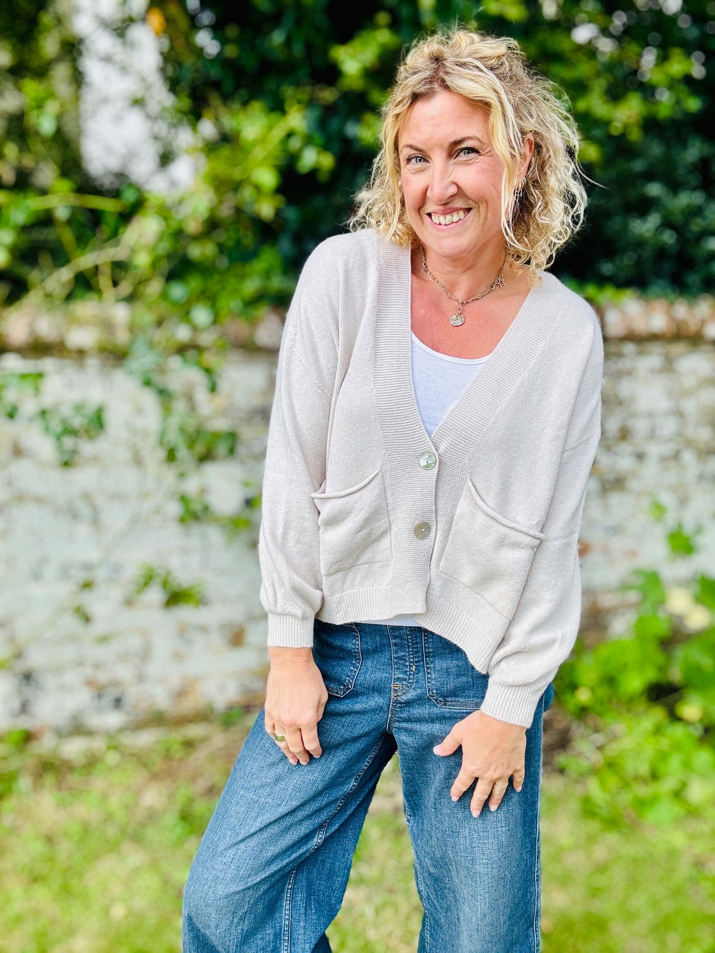 The Papa Cardigan | Oatmeal