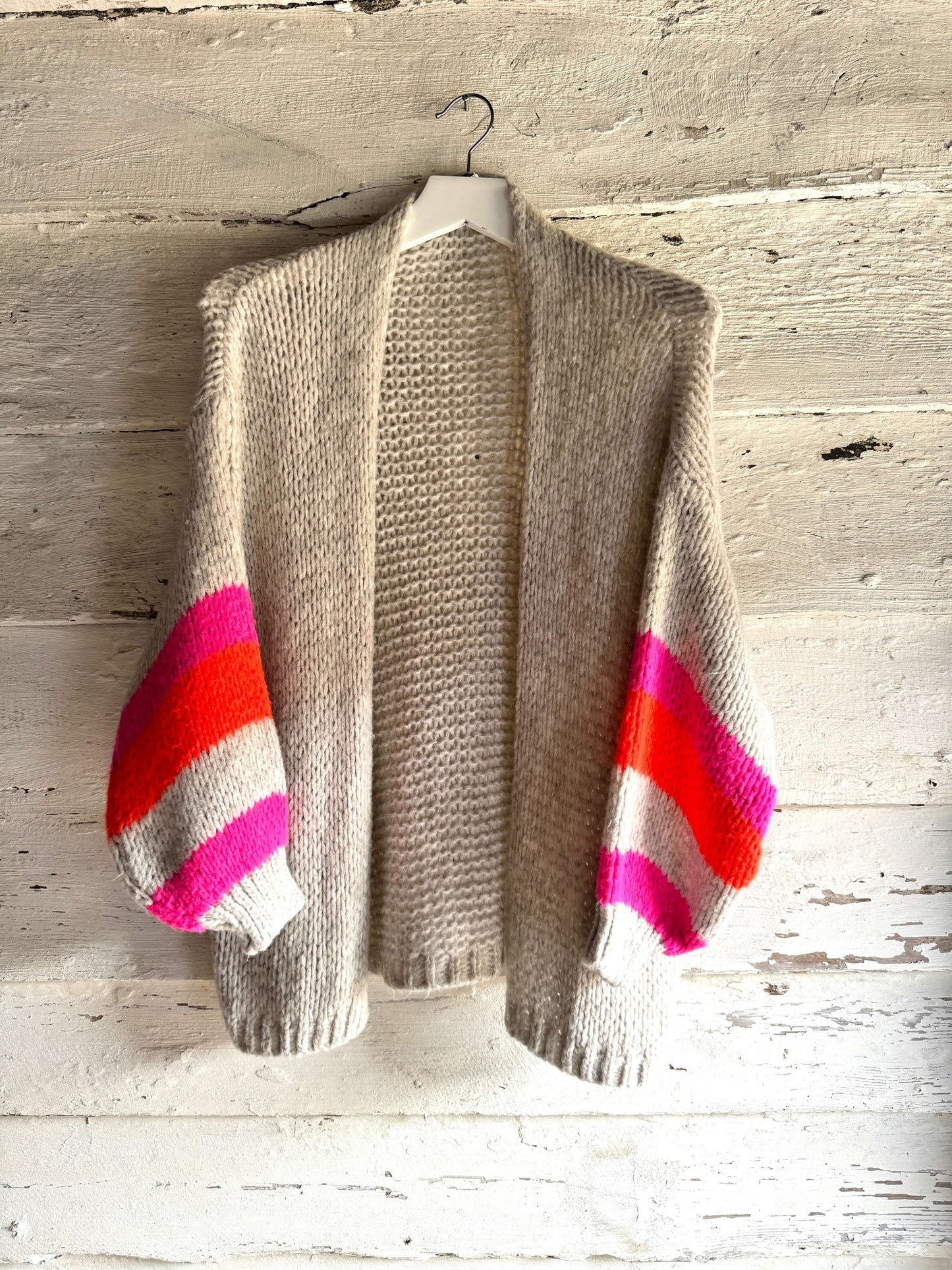 Milly Cardigan | Oat Grey
