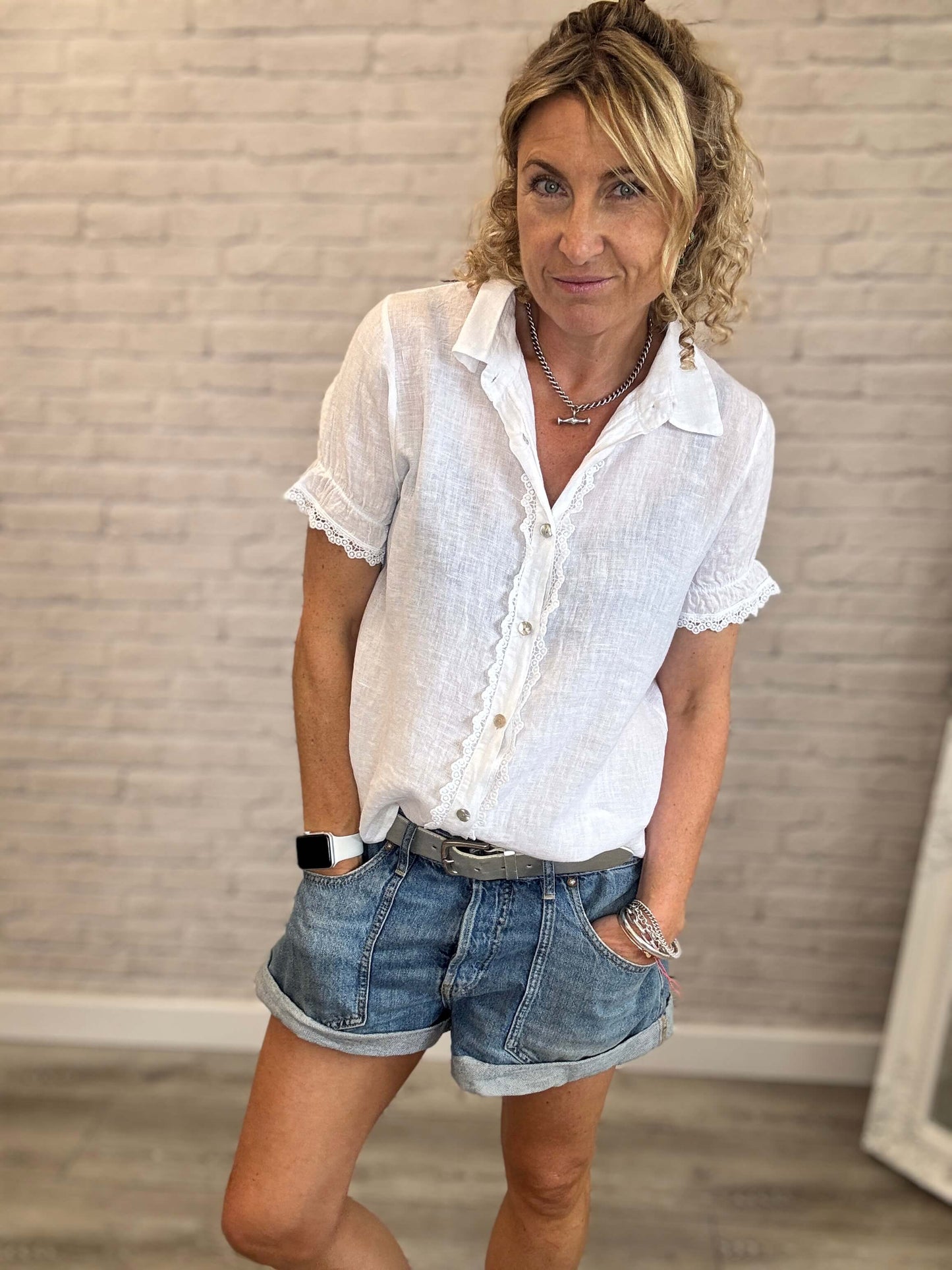 Lottie Blouse | White