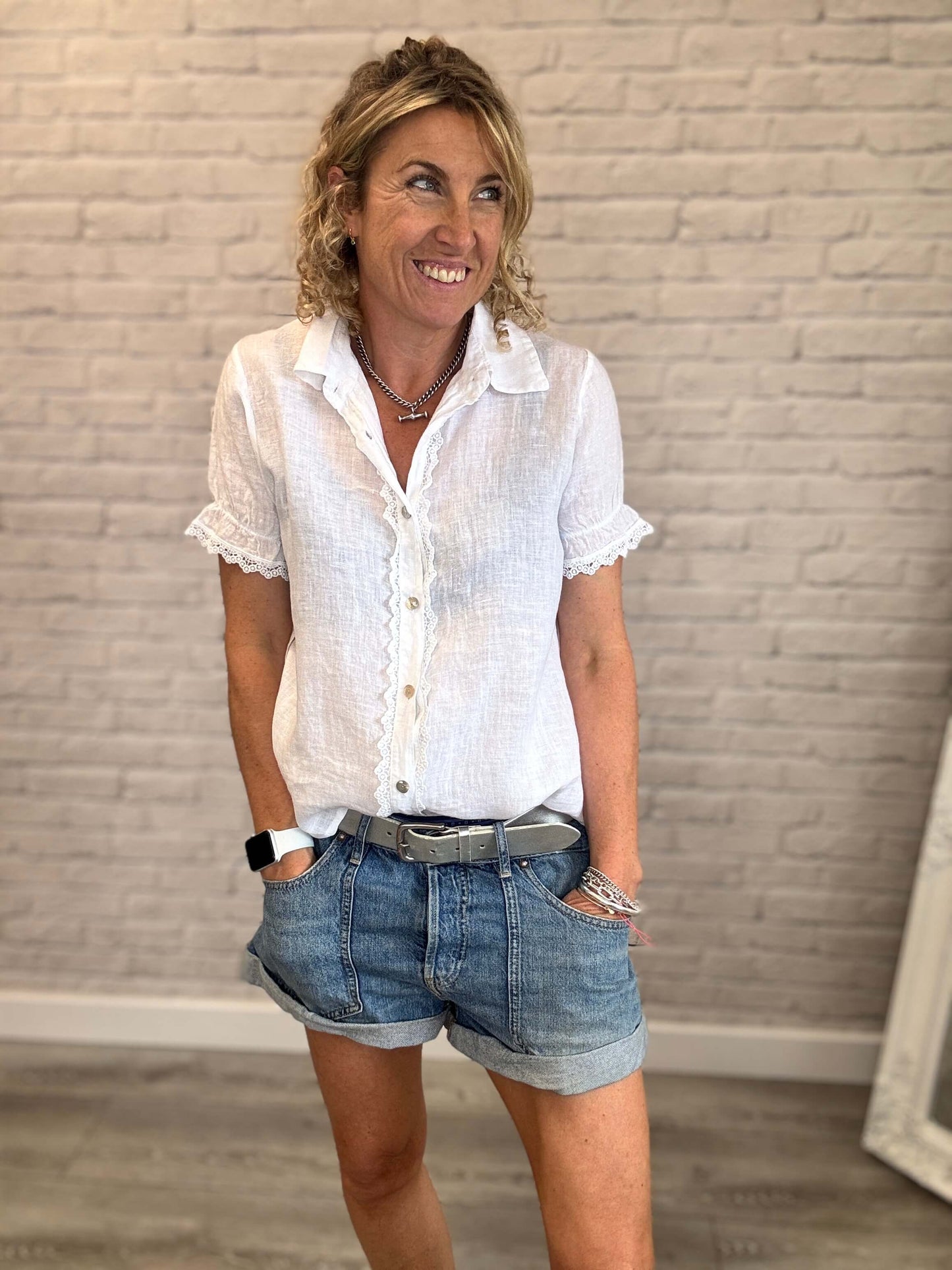Lottie Blouse | White