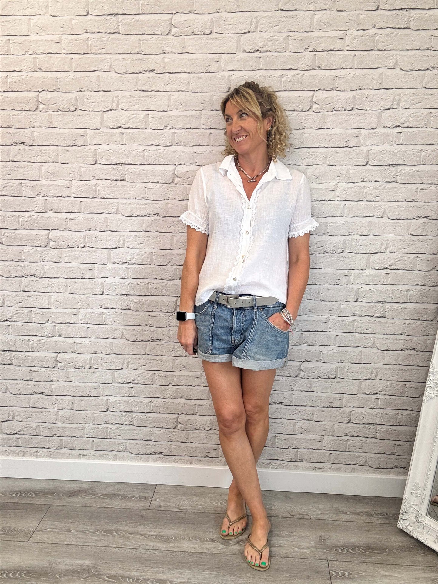 Lottie Blouse | White