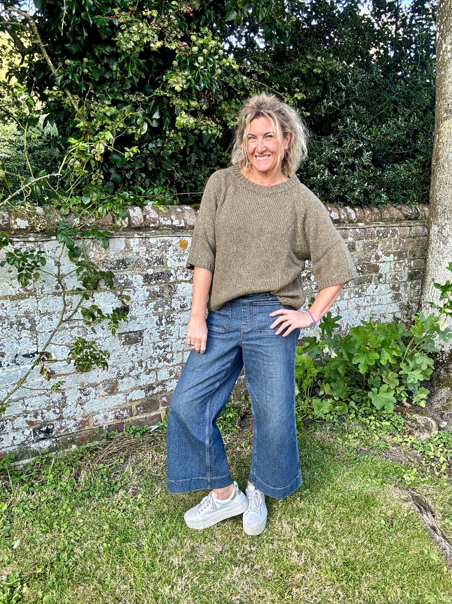 Mimi Knit | Moss Green