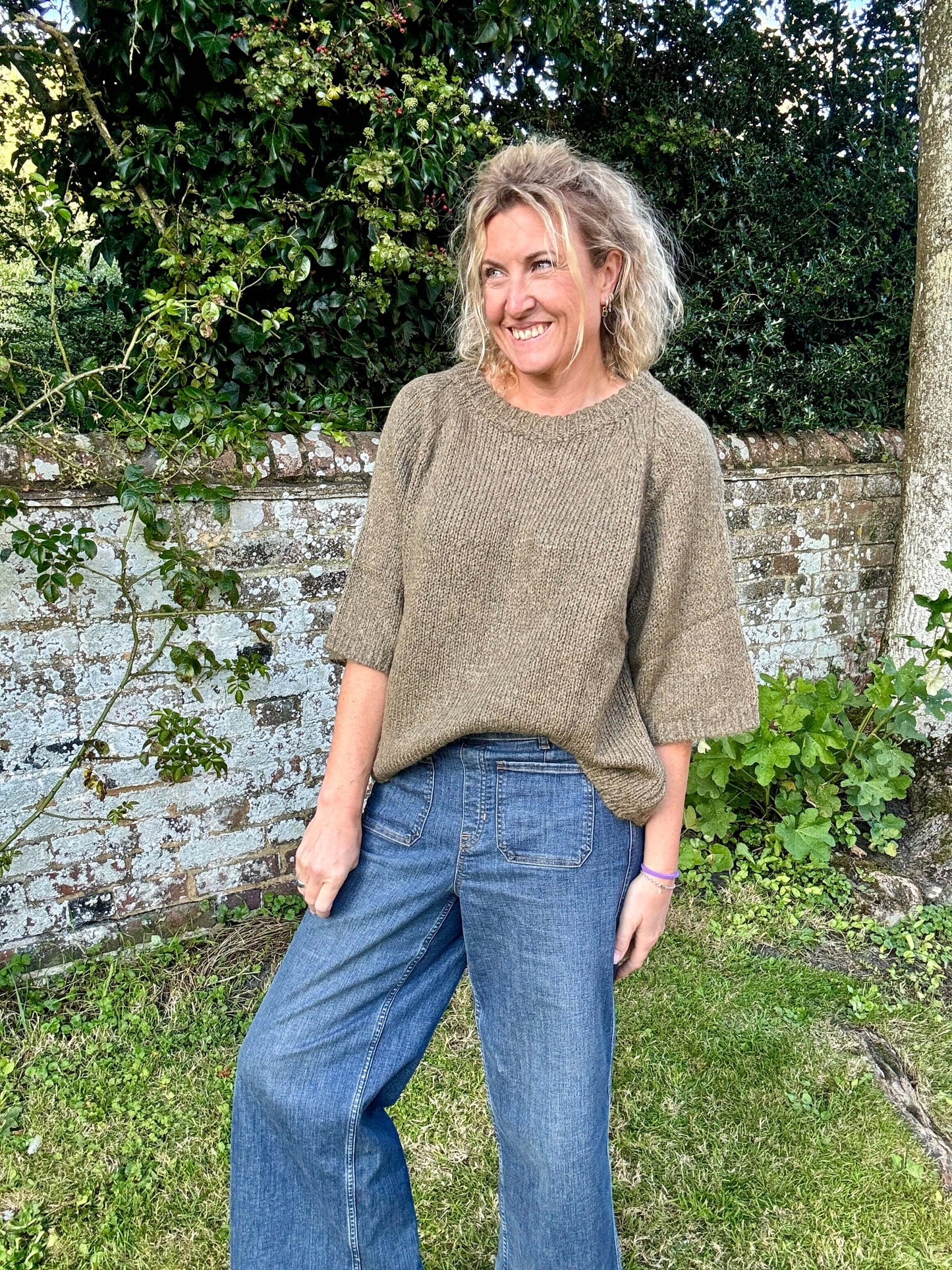 Mimi Knit | Moss Green