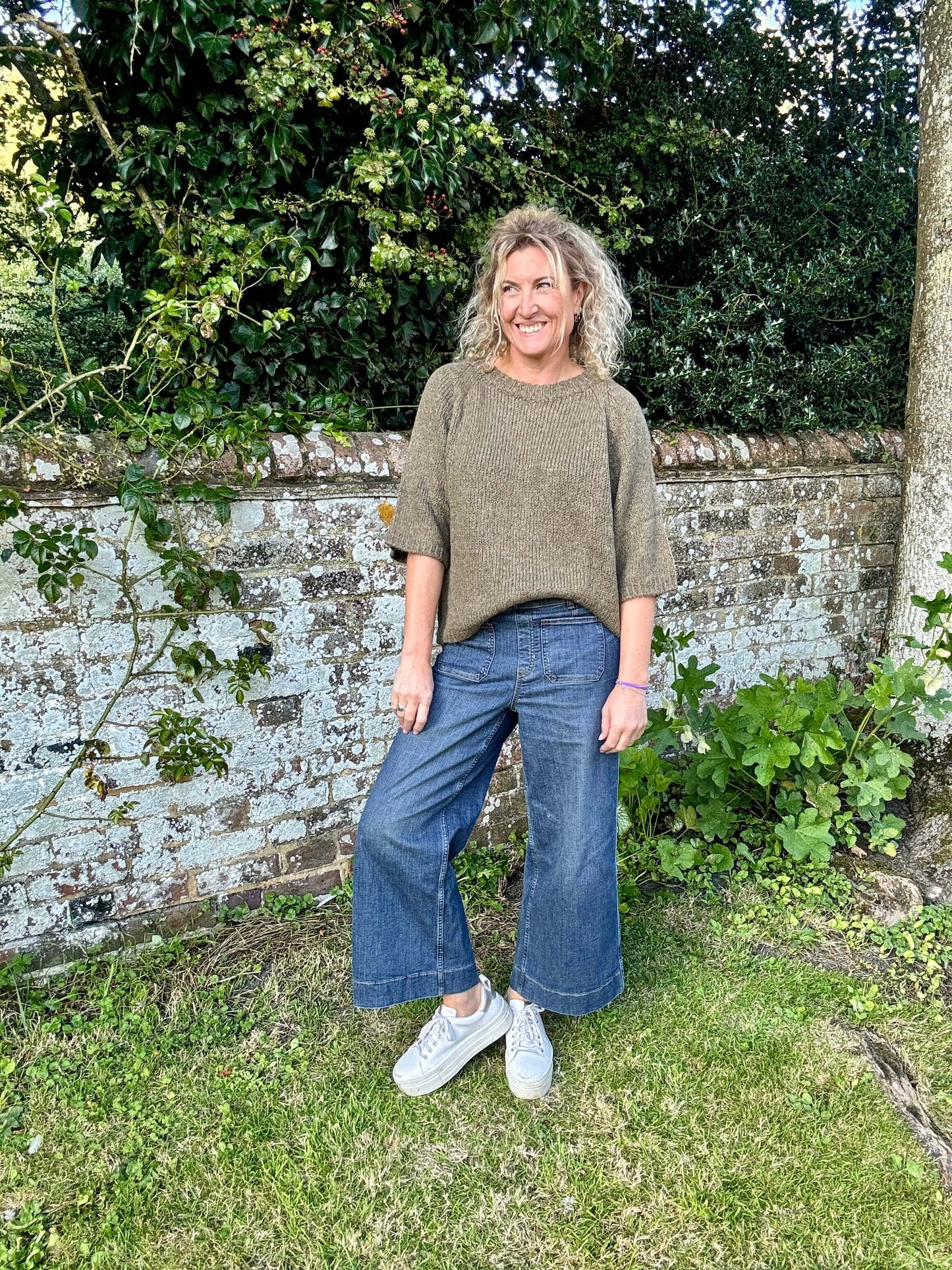 Mimi Knit | Moss Green