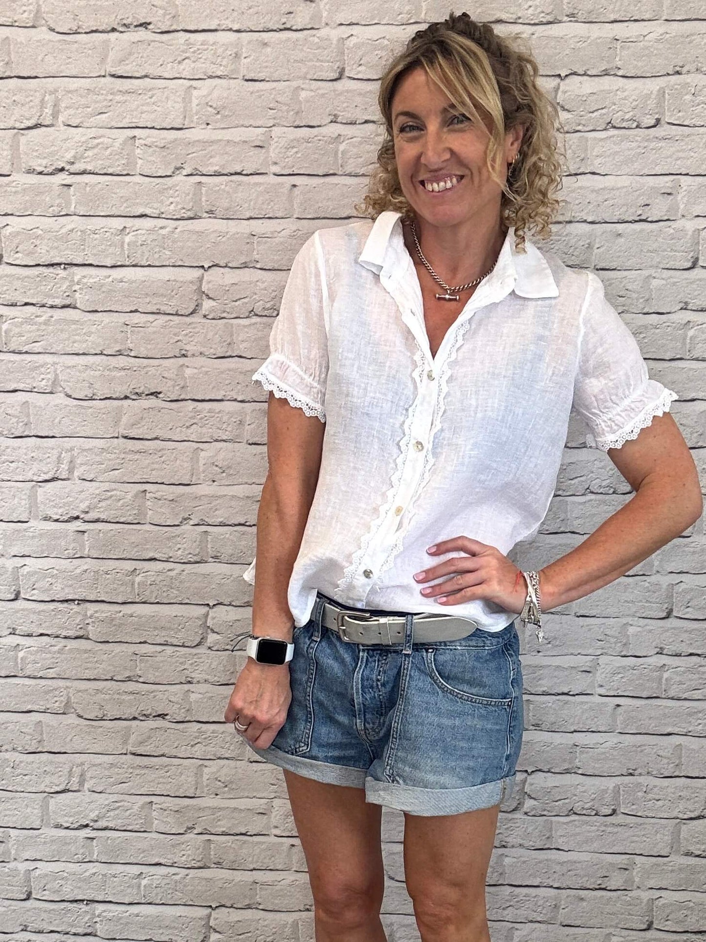 Lottie Blouse | White