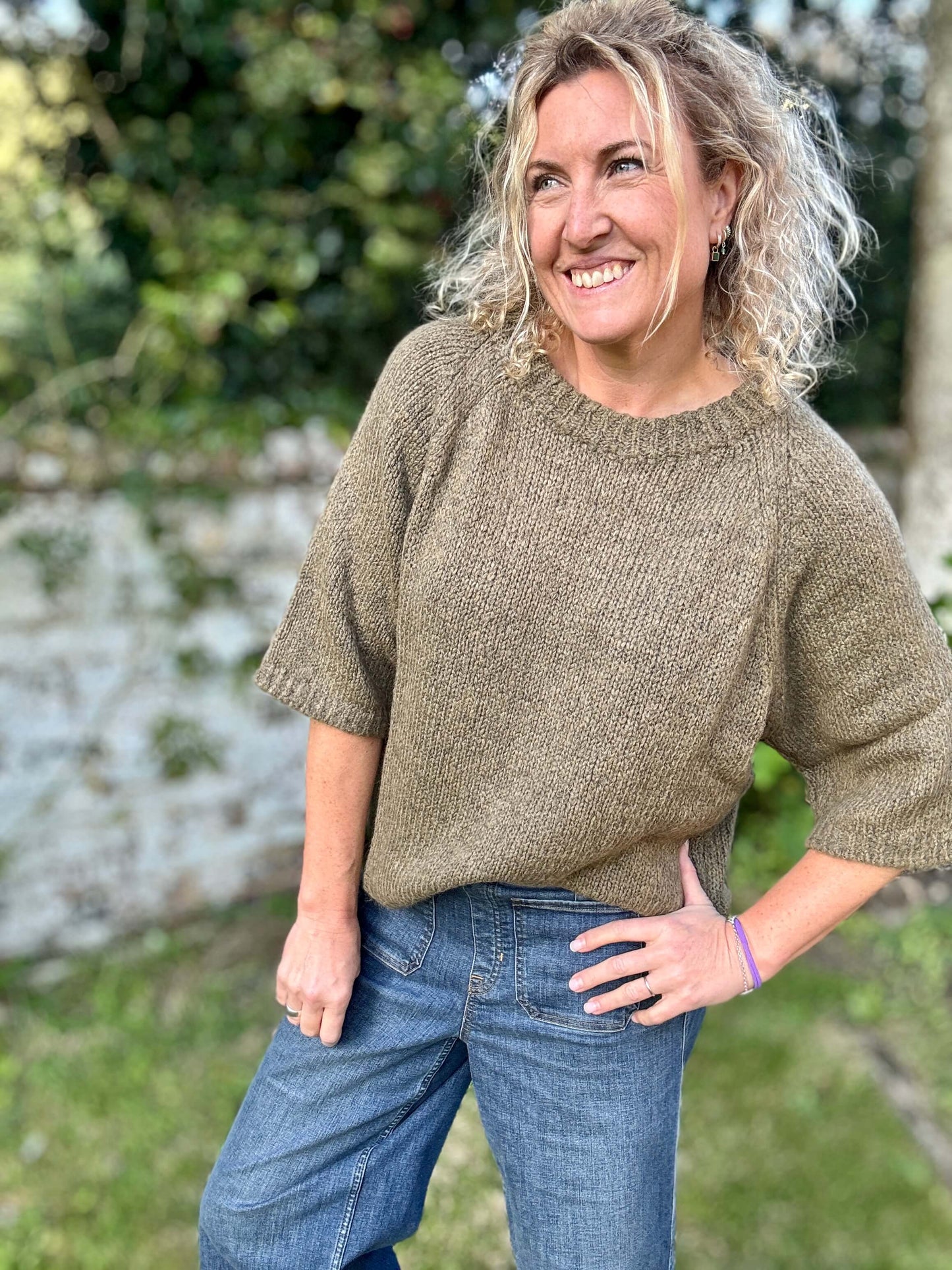 Mimi Knit | Moss Green