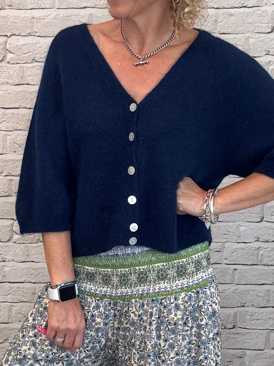 Liberty Wide Leg Palazzos | Dusky Blue