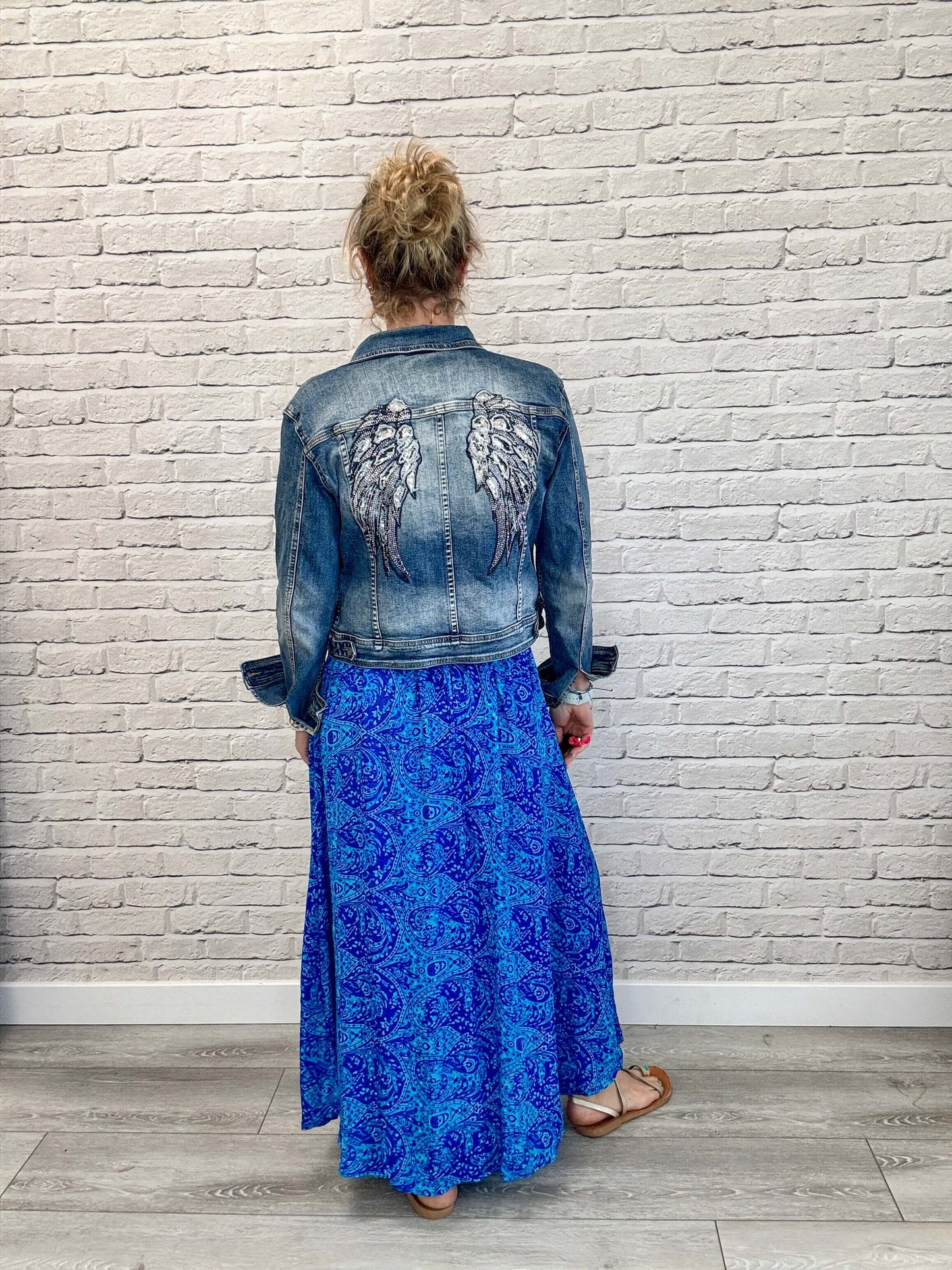 Joss Skirt | Cobalt Blue Mix