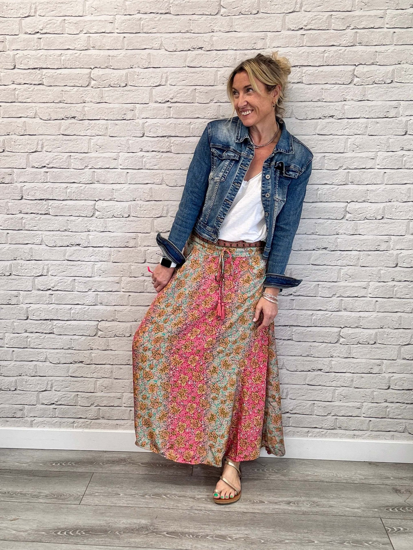 Joss Skirt | Pink Briar