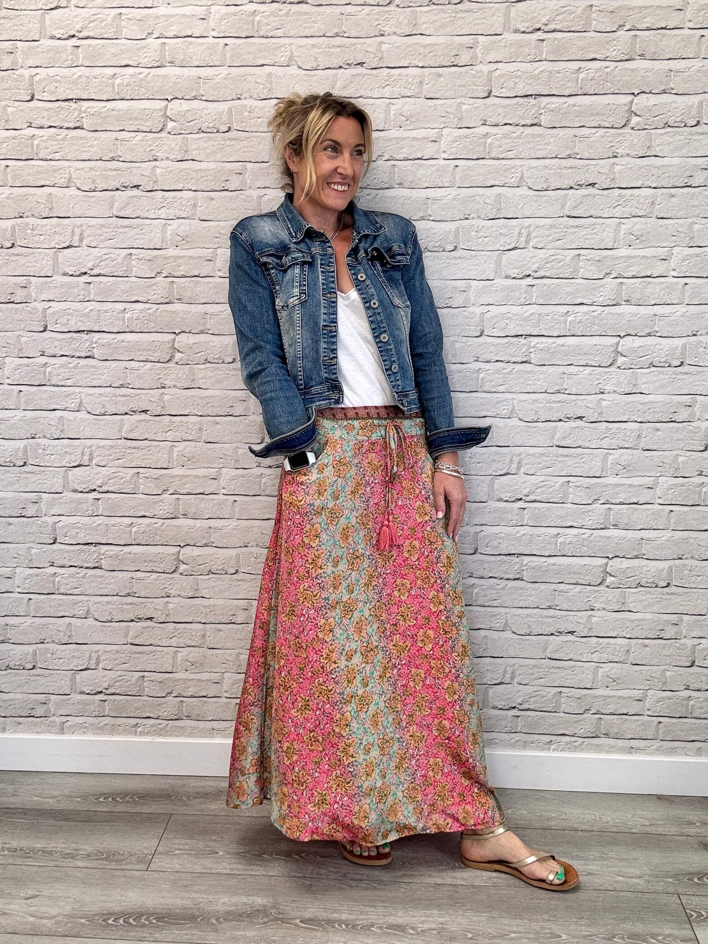 Joss Skirt | Pink Briar