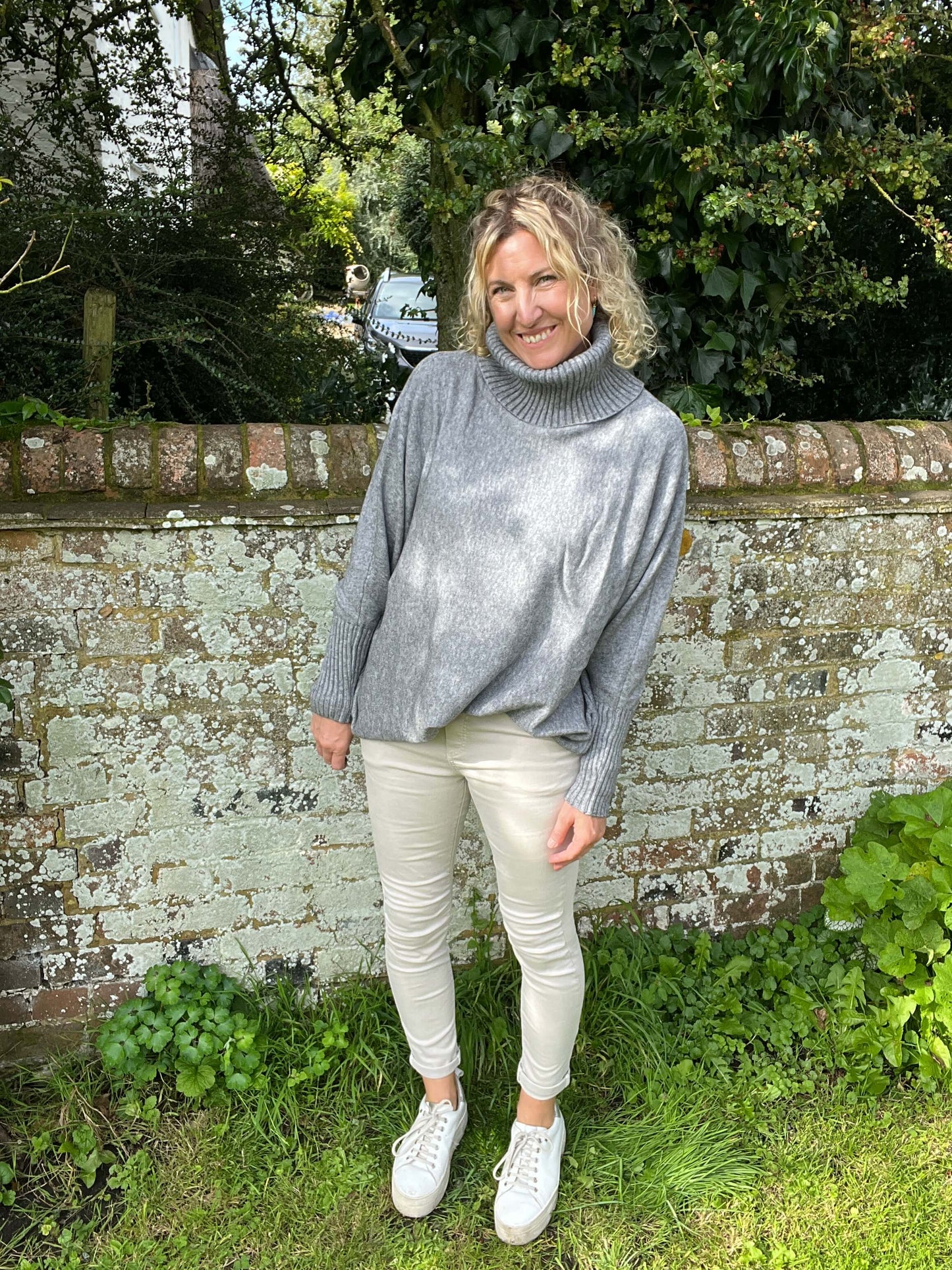 Arabella Roll Neck | Grey
