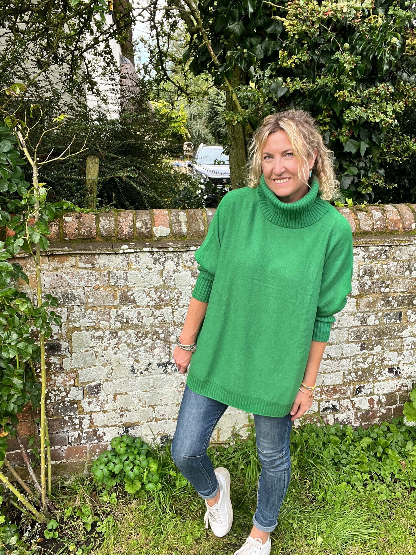 Arabella Roll Neck | Gucci Green