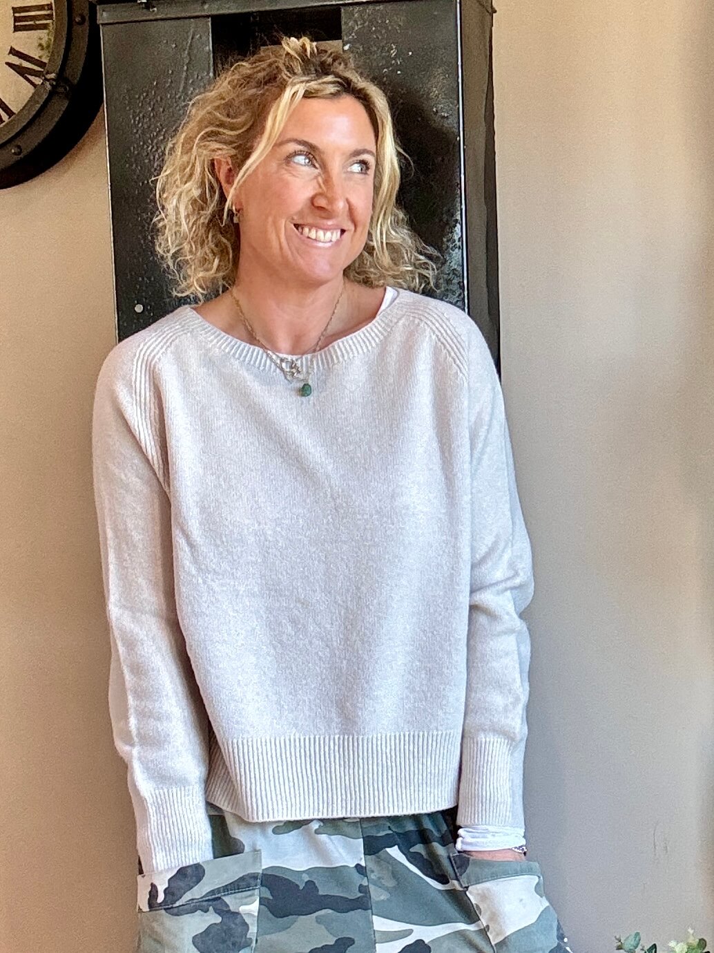 Milly Cardigan | Denim