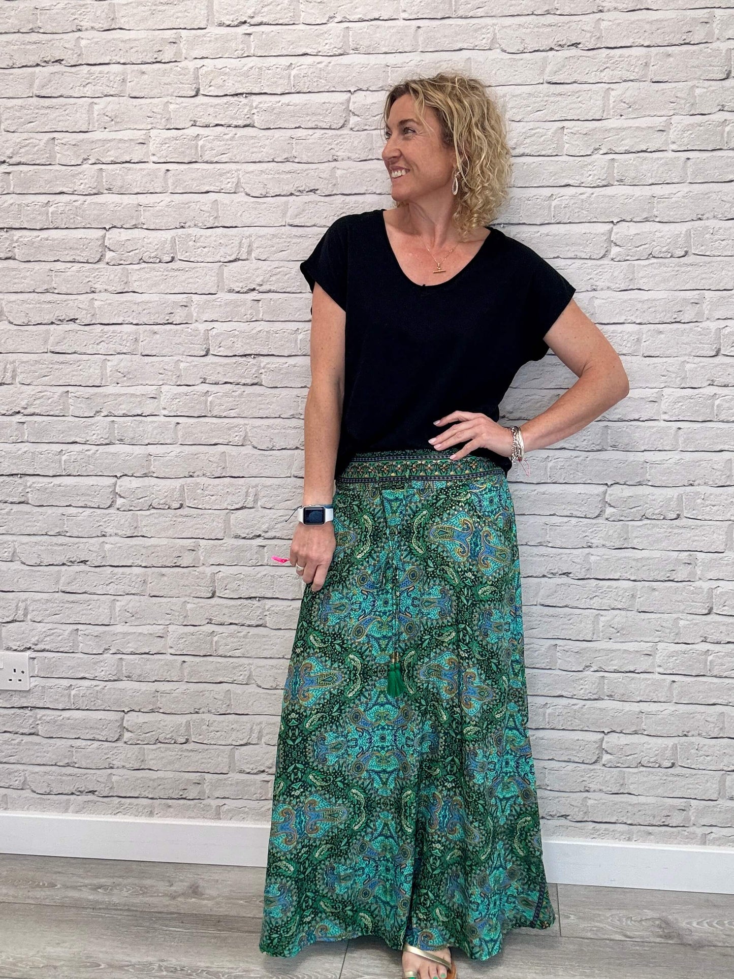 Joss Skirt | Emerald Green