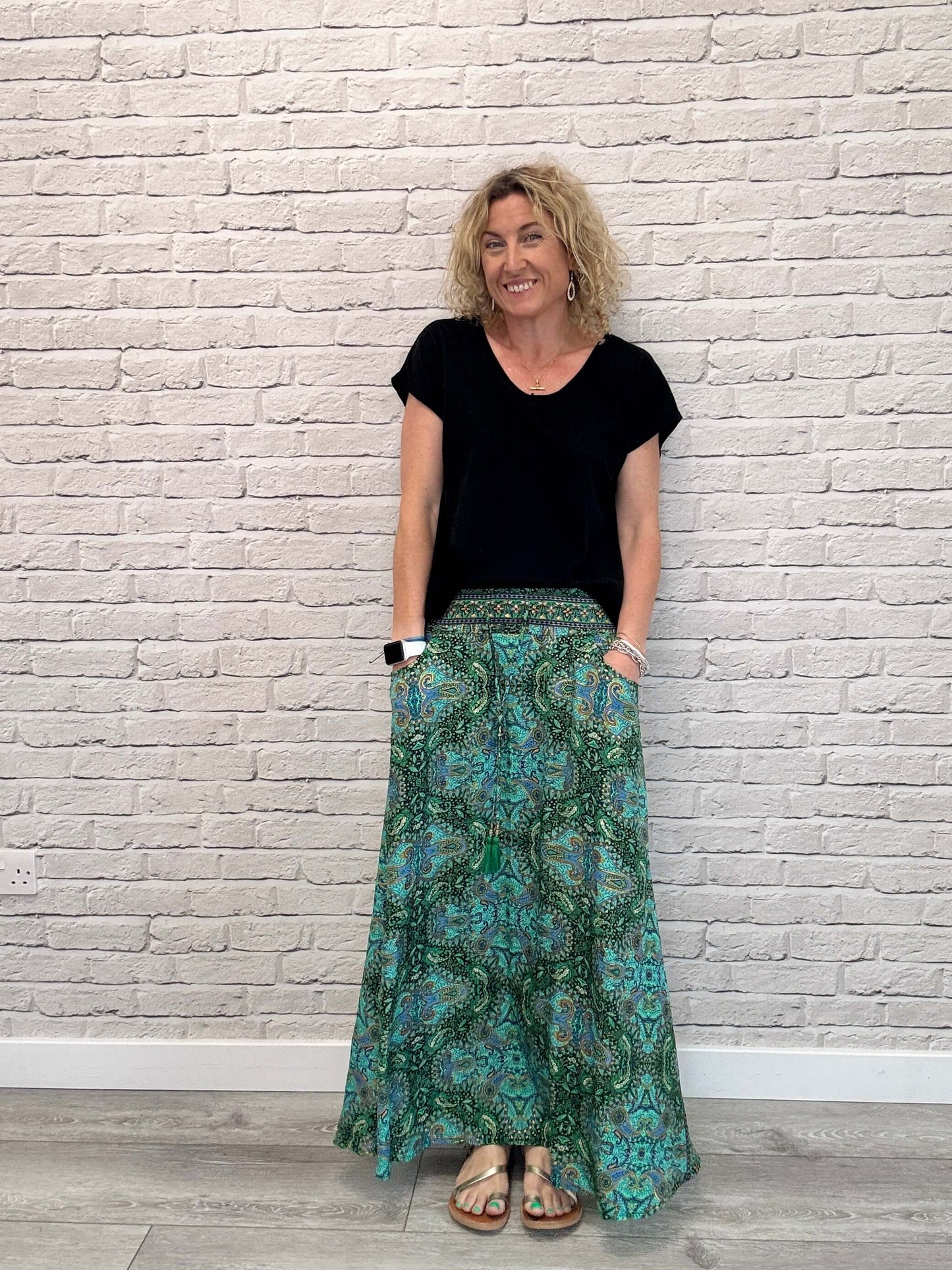 Joss Skirt | Emerald Green