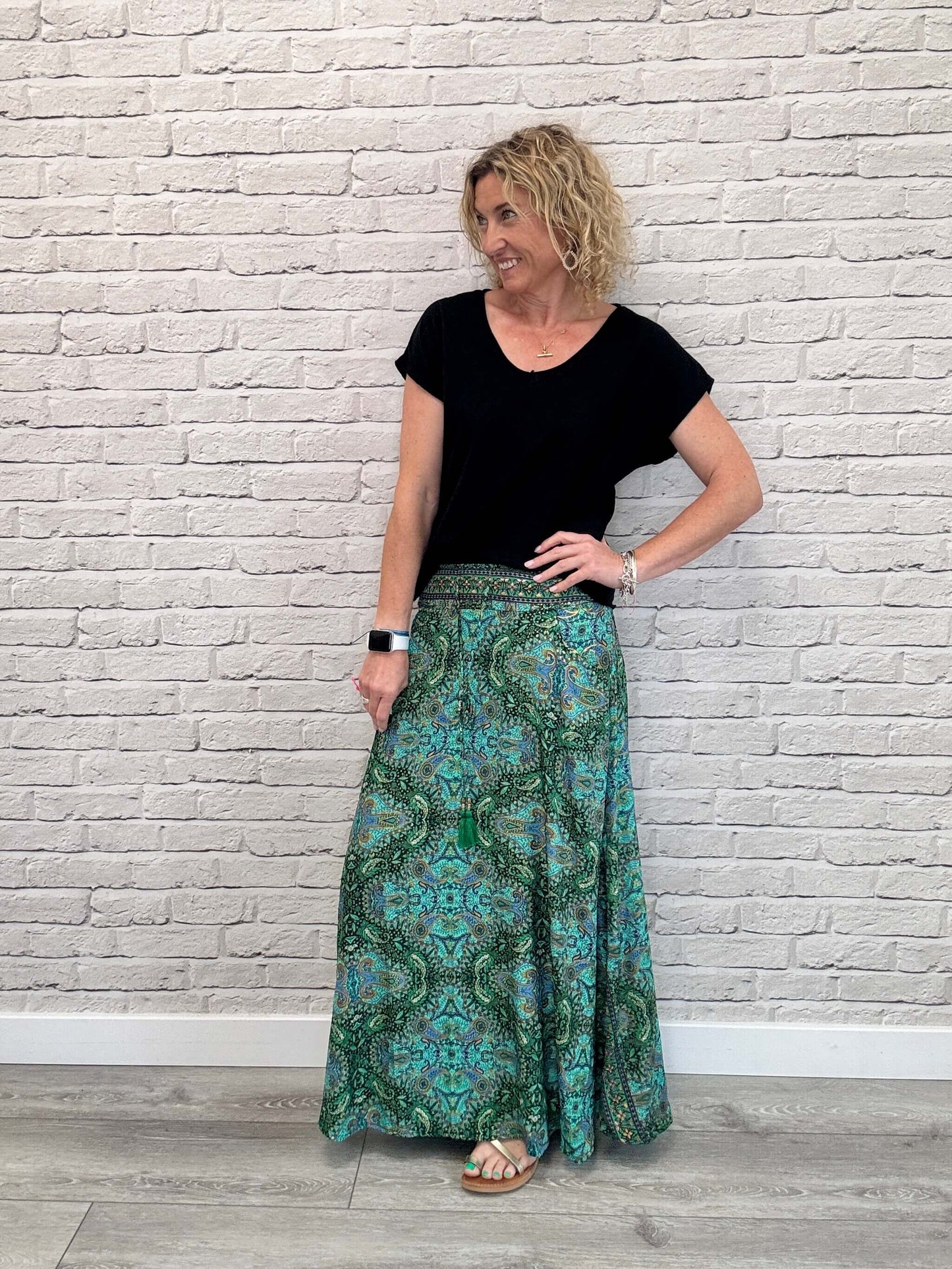 Joss Skirt | Emerald Green