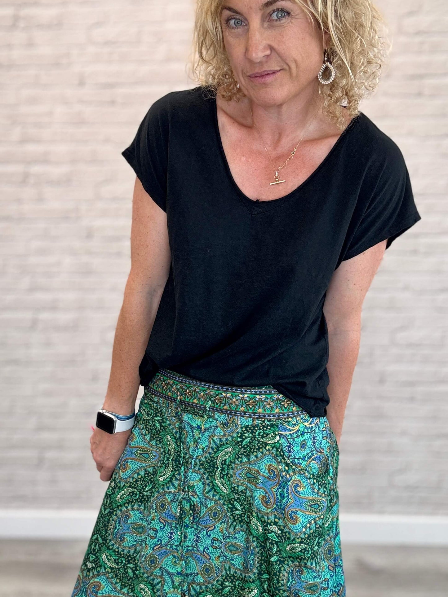 Joss Skirt | Emerald Green