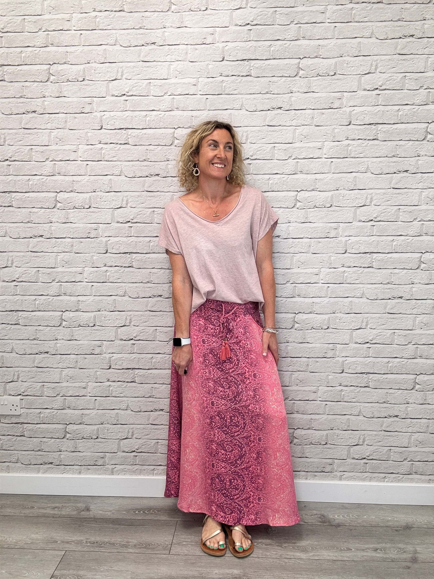 Dusky Pink Tornado Tee