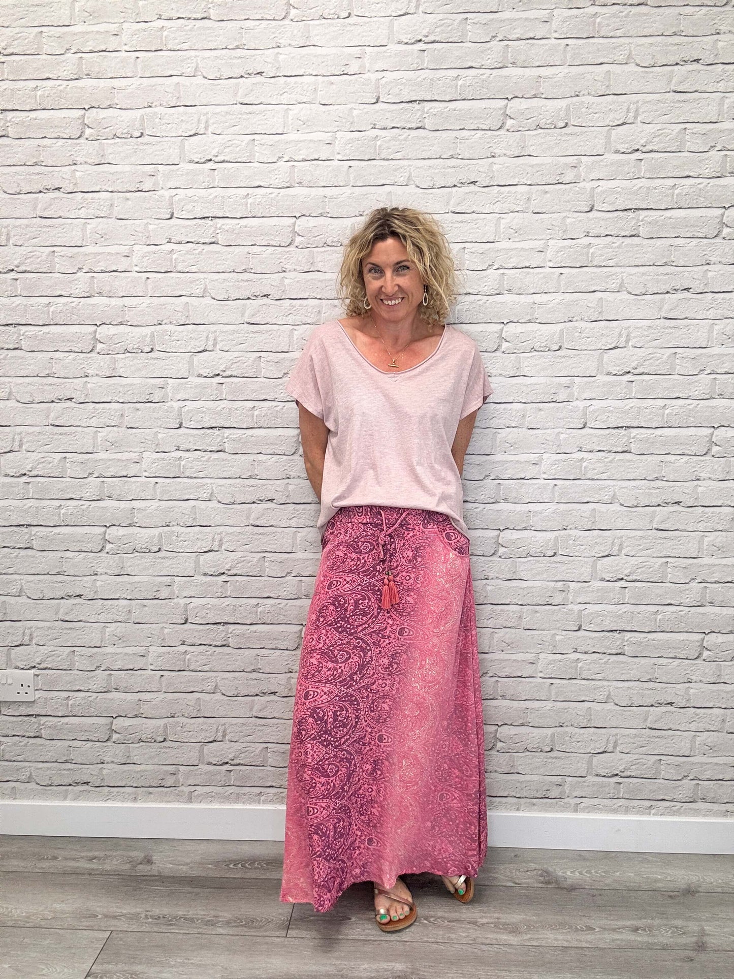 Dusky Pink Tornado Tee