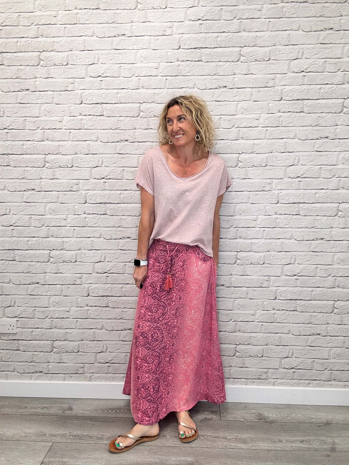 Dusky Pink Tornado Tee
