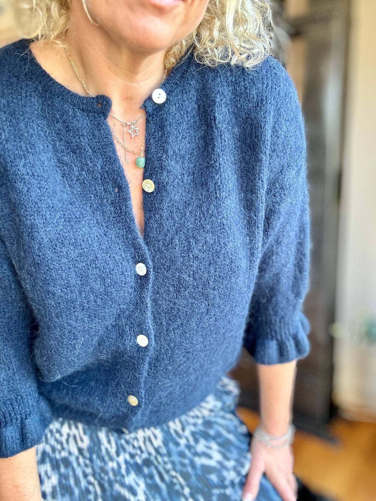Melrose Cardigan | Navy
