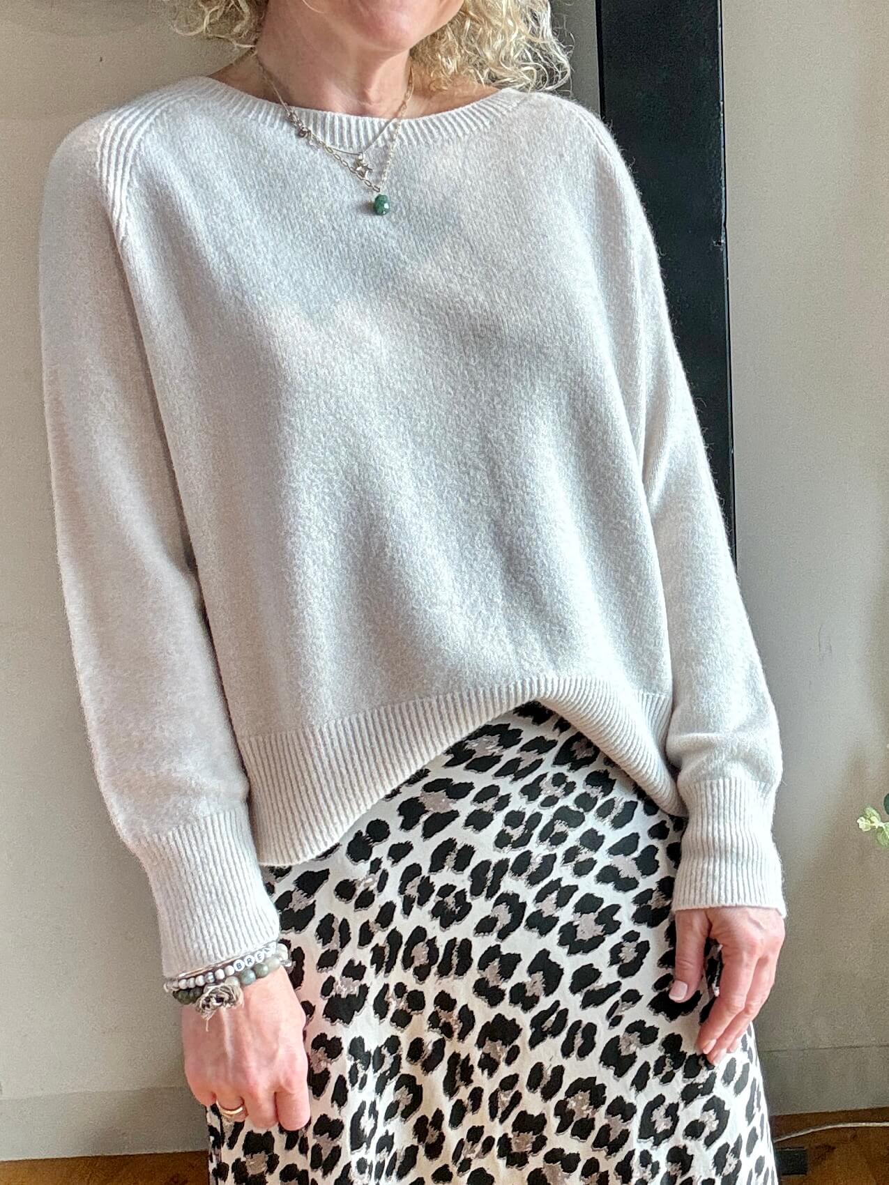 Putney Maxi Skirt | Cream Leopard